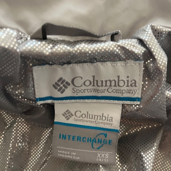 Kids Columbia Whirlibird II Omni-Tech, Omni Heat 3 in 1 Jacket XXS 4/5 - Picture 4 of 7